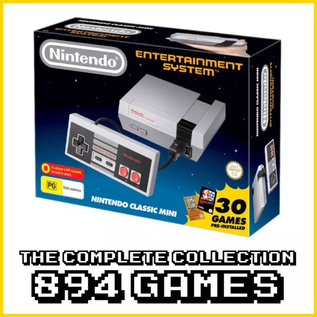 Nintendo Nes Mini Classic Edition | The Complete Collection