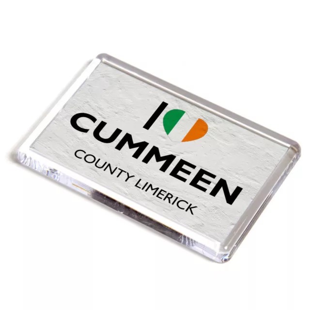 FRIDGE MAGNET - I Love Cummeen, County Limerick - Ireland