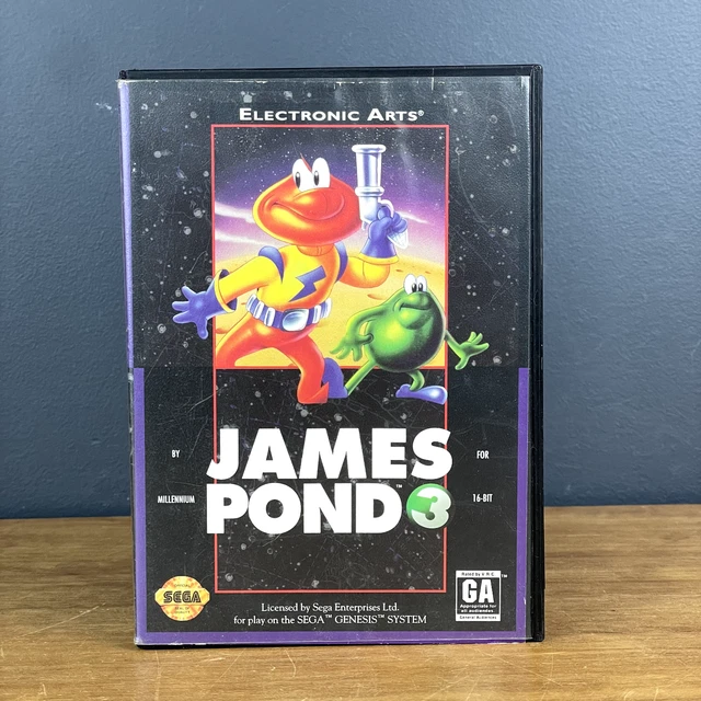 Fiche du jeu James Pond 3 - Operation Starfish sur Sega Megadrive - Le