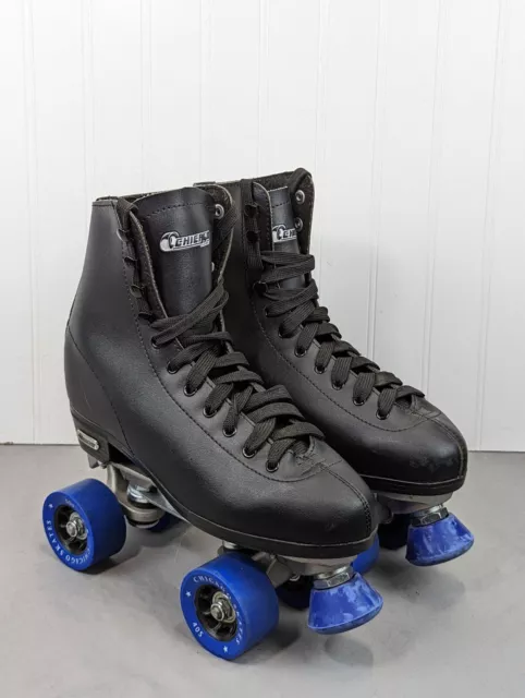 Chicago Roller Skates Men's Black Blue 405 Wheels Size 7