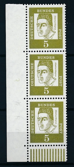Bund 1961 Mi.Nr. 347 Bedeutende Deutsche 3x postfrisch