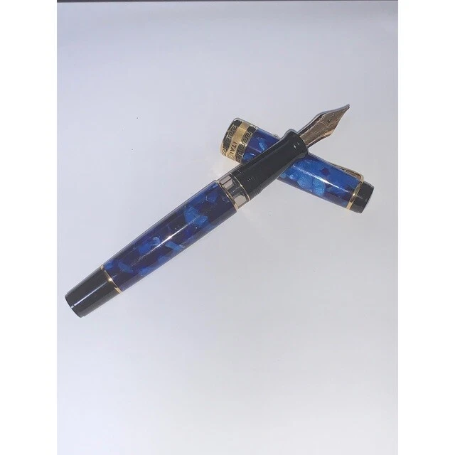 Aurora Optima Blue M Fountain Pen