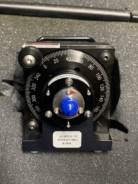 Oz Optics Pfoss-02-3-1550-1-Er-40 Fiber Optic Source Polarized