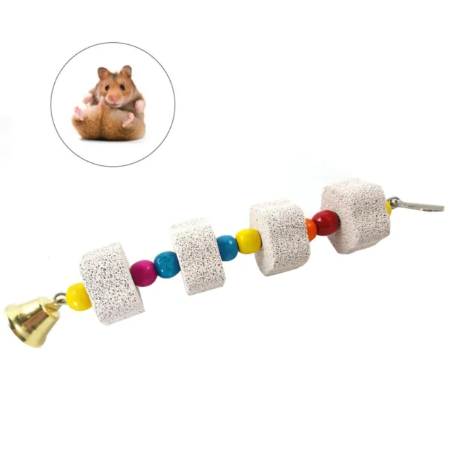1pc Pet Molaren Spielzeug Einfache Dekorative Praktische Käfig Decor Für Hamster