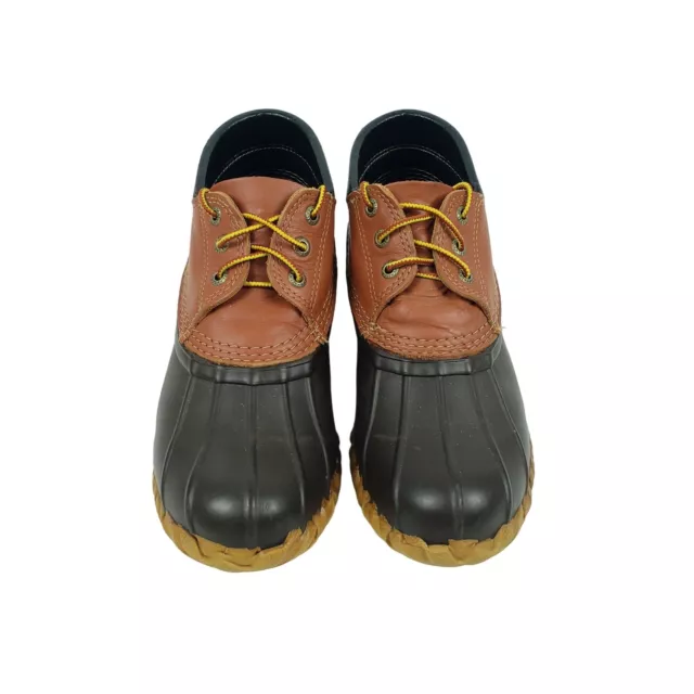 CABELA'S DUCK BOOTS Waterproof Leather Rubber Steel Shank Rain Shoe ...