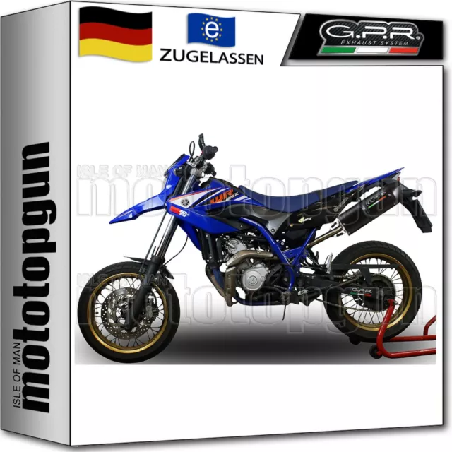 Gpr Auspuff Abe Furore Schwarz Yamaha Wr 125 R 2009 09 2010 10 2011 11