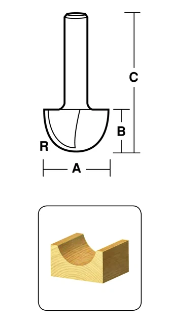 Core Box Router Bits | T400 Series