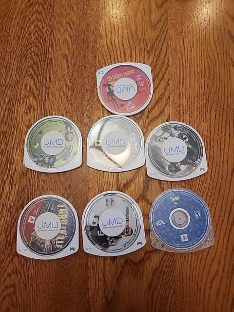 Lot Sony PSP Cheap Games/Movie UMD - Untested Loose Discs Only