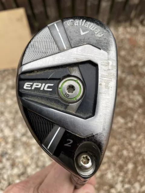 Callaway Epic #2 Hybrid / 18 Degree/ Recoil F3 Reg Flex Graphite Shaft