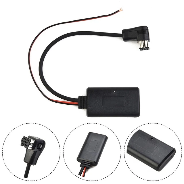 Car Bluetooth Receiver Module Audio Music Adapter 12Pin For Pioneer IP-BUS