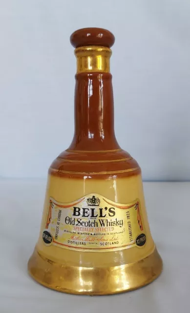 Vintage Bells Old Scotch Whisky Decanter Bell Shaped Wade England # Charity 😇