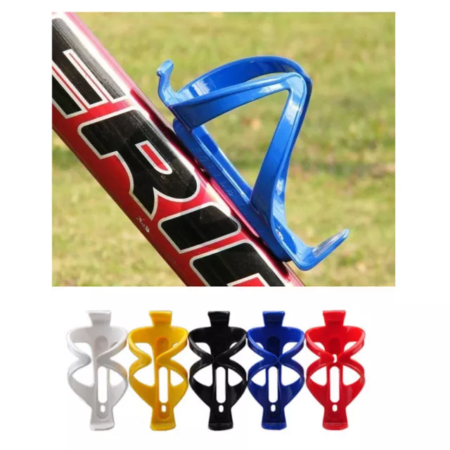 Bike Bicycle Cycling Sports Plastic Water Bottle Drinks Holder Cage Rack Bracket