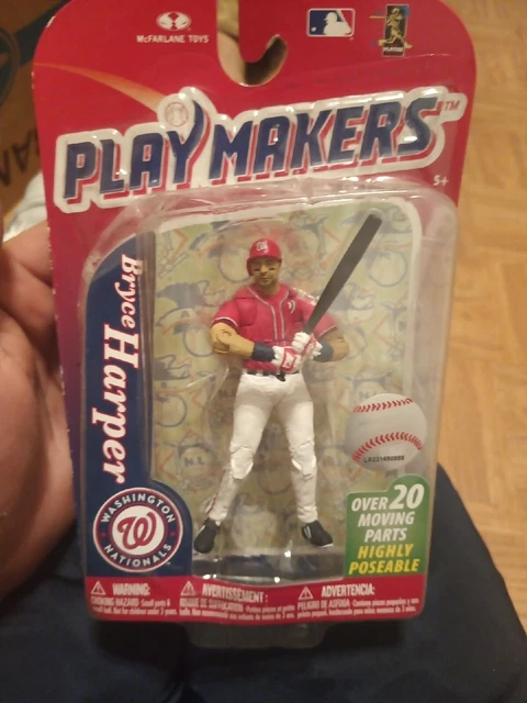 Bryce Harper MLB Philadelphia Phillies PLAY MAKERS McFarlane Action Figure NEW!