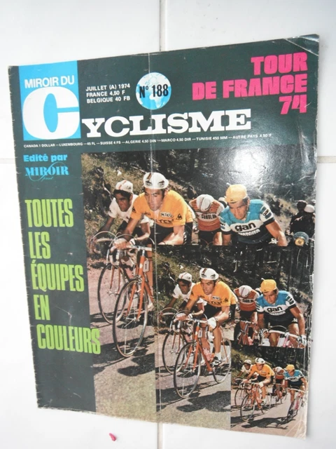 MIROIR DU CYCLISME N° 250 De 1978 + Poster Francesco Moser EUR 19,00