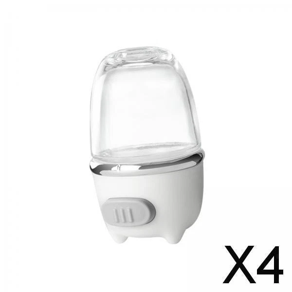 CareforYou 2 confezioni 4 in 1 in plastica per sale e pepe, 4 griglie