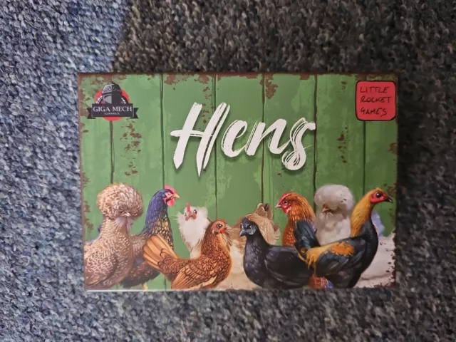 Hens Chicken Themed Board/Card Game Gigamech