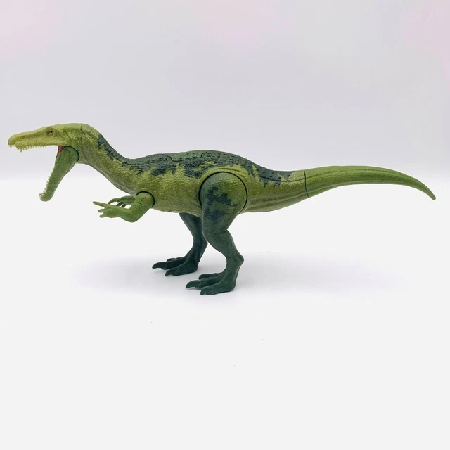 JURASSIC WORLD DINO Rivals Roarivores BARIONYX Dinosauro Verde Mattel 