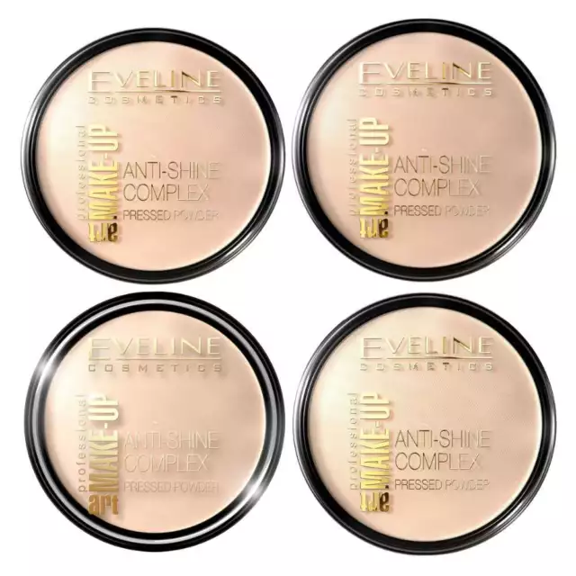 Eveline Art Professional Makeup AntiShine Complex Pressed Powder 14g