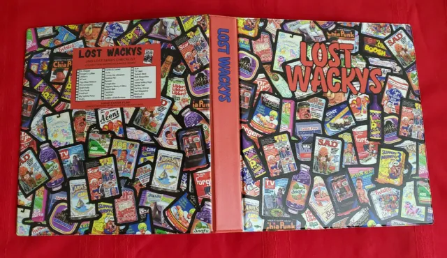 2008 Topps Lost Wacky Packages 2Nd Series Official Binder Brand New