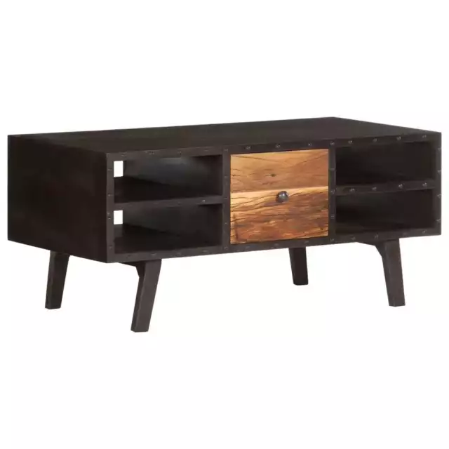 Mesa de centro madera maciza reciclada 100x50x45 cm vidaXL