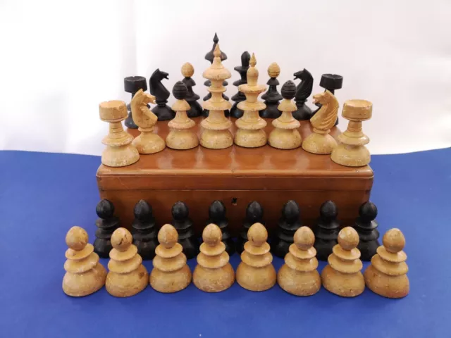 Schachfiguren Schachspiel Austrian Coffee House Chess Set
