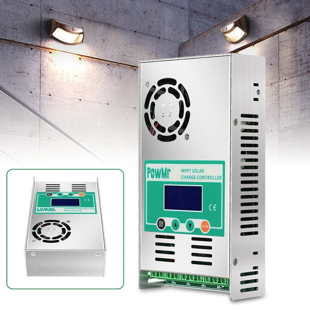 Regolatore di carica solare MPPT 60Amper Controller 12V/24V/36V/48V VOC190V 30A 40A