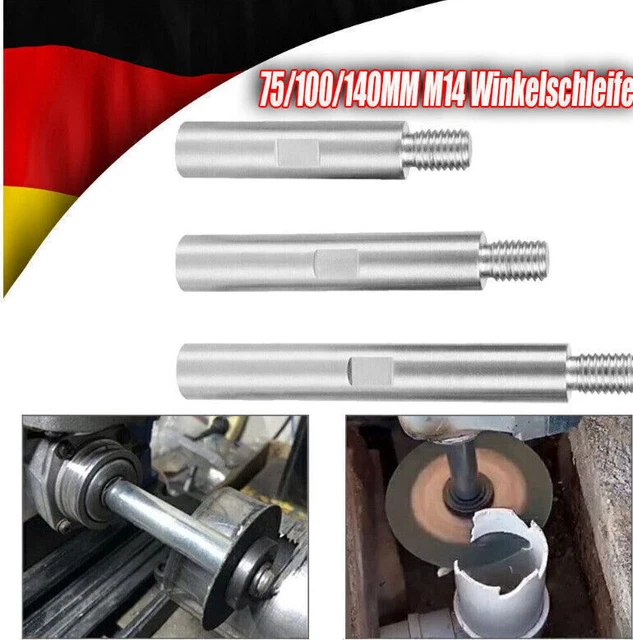 Meuleuse D'angle TIGE D'EXTENSION DE Meuleuse D'angle Rallonge Pour Adaptateur Machine U00c0 Polisseuse Voiture