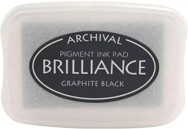 Brilliance Ink Pad - Graphite Black