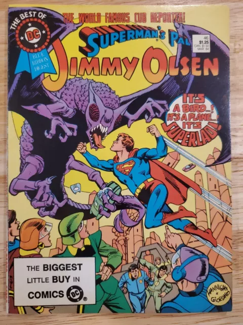 Best of DC 46 Superman’s Pal Jimmy Olsen, Blue Ribbon Digest 1983