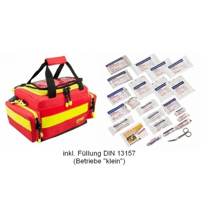 Notfalltasche M mit Inhalt DIN 13157 Betriebsverbandkasten Erste Hilfe Paramedic