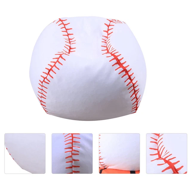 Peluche Béisbol Bolsa de Almacenamiento Perros Peluche Para Niños Cremallera