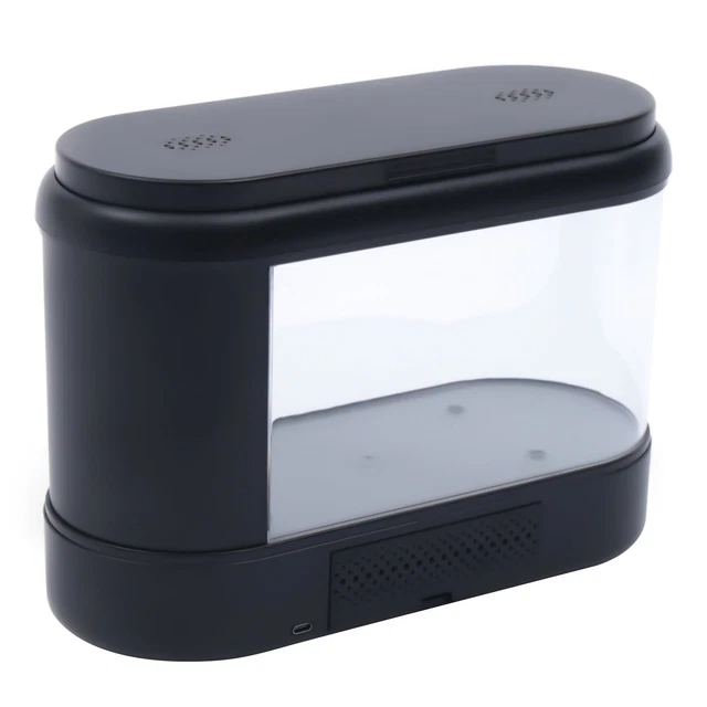 Mini Aquarium Fish Tank Desktop Betta Fish Water Cycle Grass Tank Landscape ✨! 3