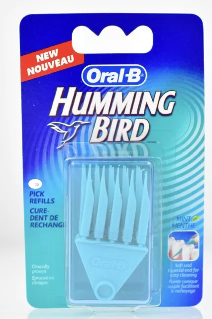 Oral-B Hummingbird Picks Refils - Pack of 10