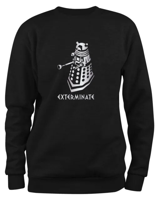 Styletex23 Sweatshirt Herren Dalek Exterminate, Doctor Who