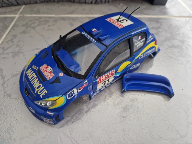 1/18 Peugeot 206 WRC #31 Rallye Sanremo 2001 Jean-Joseph Solido ref