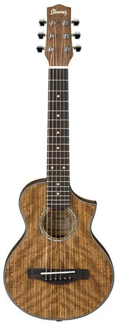 Ibanez Model EWP14OPN Exotic Wood Ovangkol Piccolo Small Acoustic Guitar