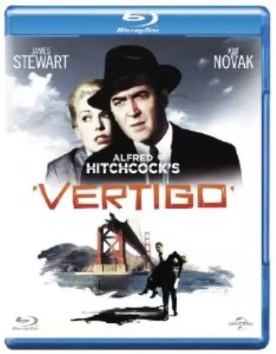 Vertigo [Blu-ray] [1958] [Region Free] Blu-ray Expertly Refurbished Product