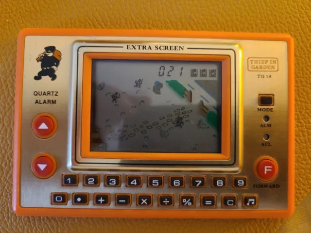 RETROGAMING Console Rare Thief in garden TG18 Tronica