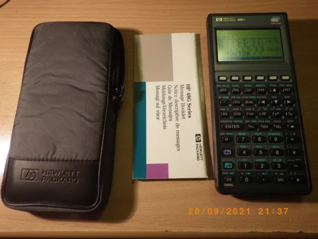 Calculatrice vintage Hp 48g+ 128ko ram Hewlett Packard 1993