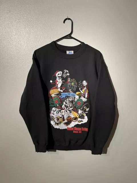 2002 Disneyland Nightmare Before Christmas Haunted Mansion Holiday Sweatshirt