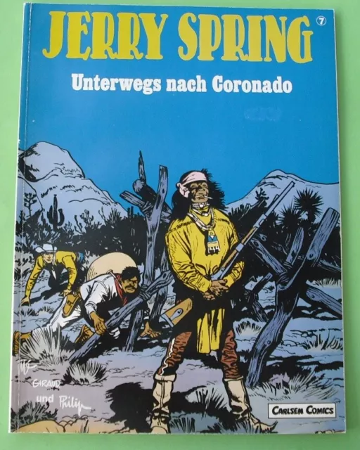 Jerry Spring - Unterwegs nach Coronda - Band 7  Comic /Buch /Heft / Western