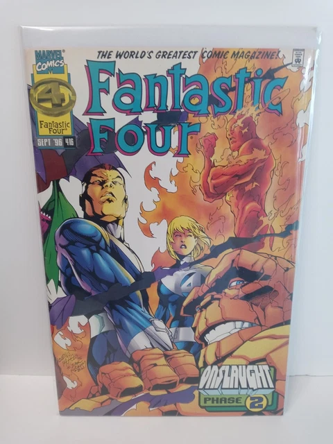 Fantastic Four #416 Marvel Comics 1996 Onslaught Phase 2