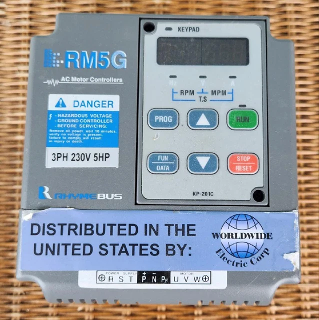 Rhymebus RM5G-2005 RM5G2005 Heavy Duty AC Motor Controller Frequency Drive