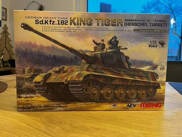 MENG TS-031 SD.KFZ.182 King Tiger Henschel Turret 1:35 in OVP EUR 22,55 ...