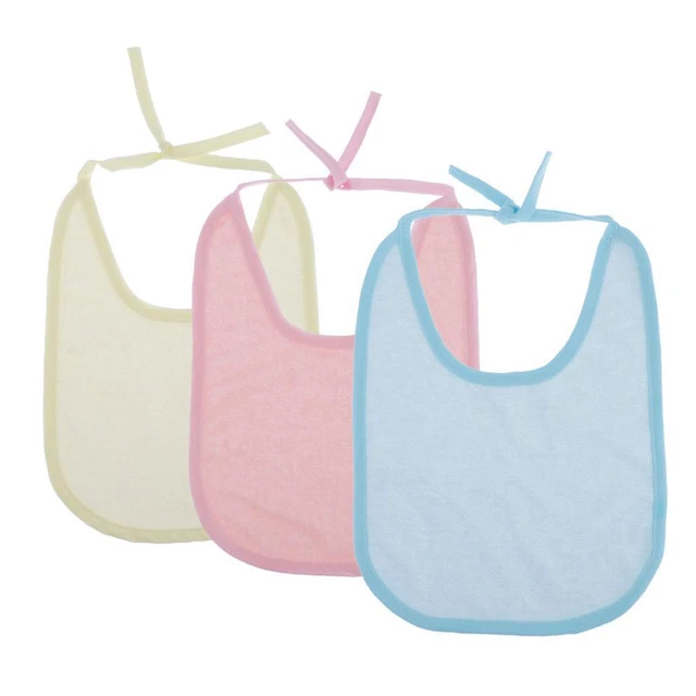 Bavaglini  5 Pezzi Bavaglino Per Bambino Impermeabile Bavaglino In Tela