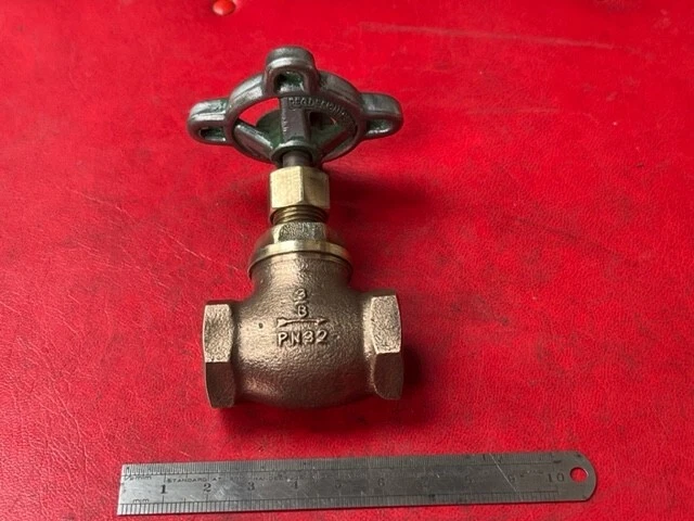 Hattersley Brass PN20 3/8" Valvola cancello acqua Made in England