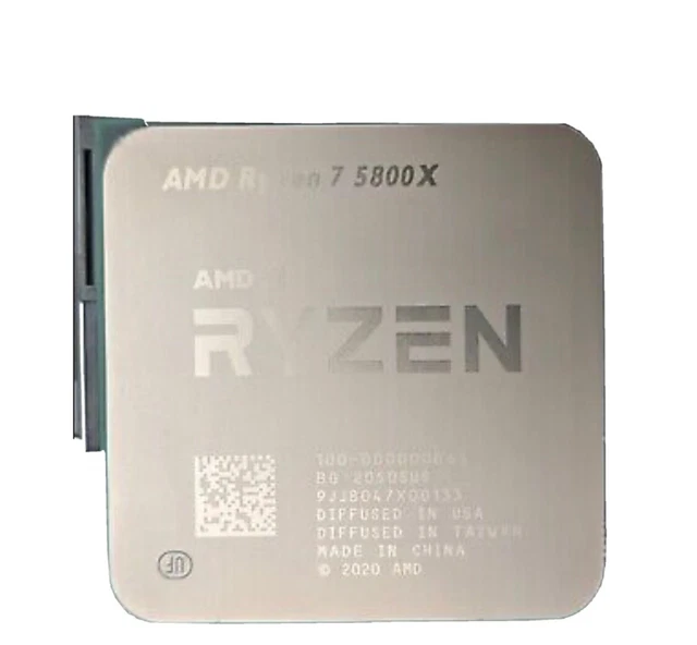 AMD RYZEN 7 5800X Processor (4.7GHz, 8 Cores, Socket AM4) Box - 100 ...