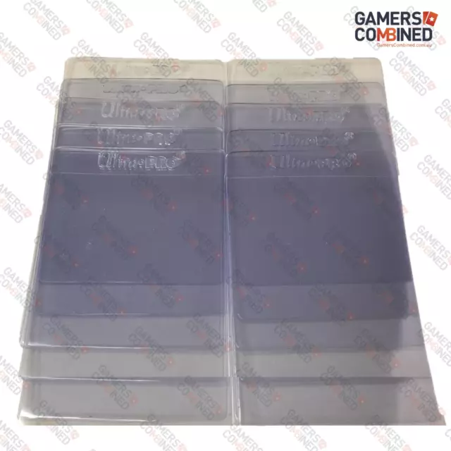 10 x Ultra PRO Graded Submission Semi-Rigid Card Sleeve 1/2" Lip Clear