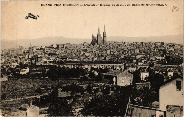 CPA AVIATION Grand Prix MICHELIN Sommet PUY de DOME Eugène RENAUX