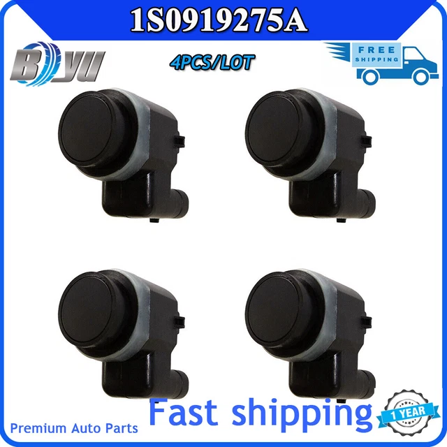 4PCS Backup 1S0919275D For Audi A1 A3 Volkswagen Golf 1S0919275A Parking Sensor